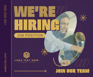 Playful Corporate Hiring Facebook post Image Preview