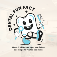 Tooth Fact Instagram Post | BrandCrowd Instagram Post Maker