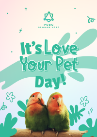 Avian Pet Day Poster Design