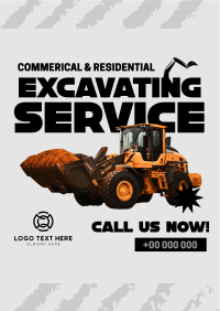 Professional Excavation Service  Poster Image Preview