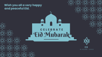Celebrate Eid Mubarak Facebook Event Cover Design