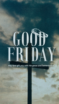 Crucifix Good Friday YouTube Short Design