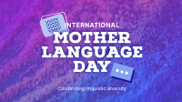 International Linguistic Diversity Facebook Event Cover Design