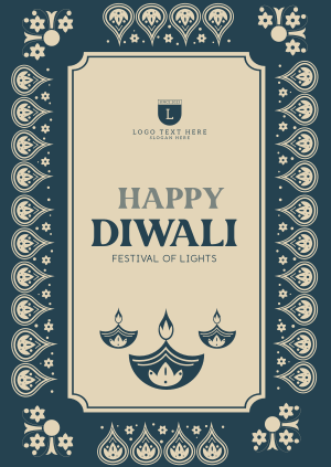 Diwali Festival Poster Image Preview