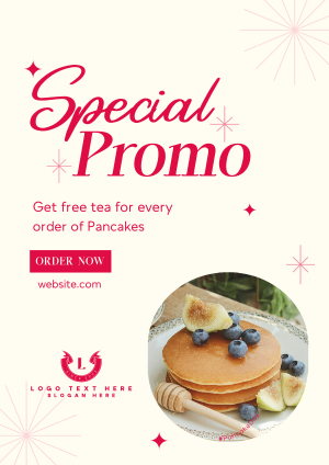 Stylish Pancake Day Flyer Image Preview