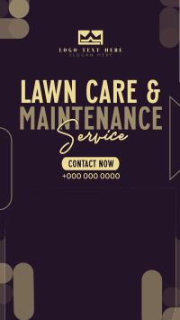 Lawn Care Services TikTok Video Design