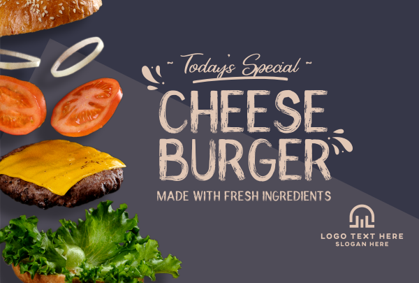 Deconstructed Hamburger Pinterest Cover Design Image Preview