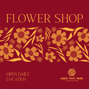 Flower & Gift Shop Linkedin Post Image Preview