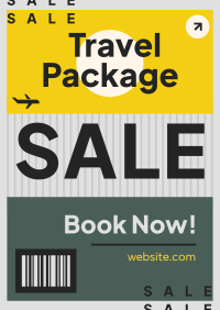 Travel Package Sale Flyer Design