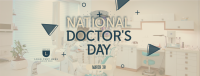 National Doctor's Day Facebook Cover Design