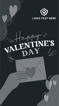 Valentines Day Greeting TikTok video Image Preview