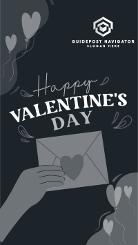 Valentines Day Greeting TikTok Video Image Preview