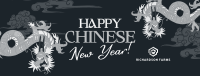 Chinese Year of the Dragon Facebook Cover Image Preview