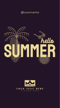 Hello Summer Instagram reel Image Preview