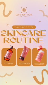 Daytime Skincare Routine Instagram Reel Image Preview