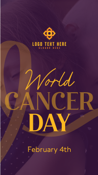 World Cancer Day Awareness Facebook Story Design