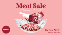Local Meat Store Facebook Event Cover Design