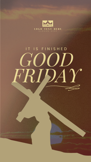 Sunrise Good Friday Instagram story Image Preview