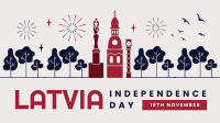 Latvia Independence Day Animation Preview