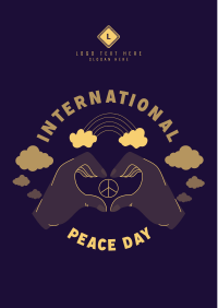 International Peace Day Flyer Design