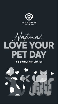 National Love Your Pet Day Instagram Reel Image Preview