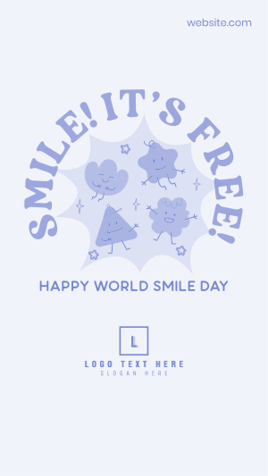 Smile! It's Free Facebook story Image Preview