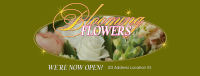 Blooming Today Floral Facebook Cover Image Preview