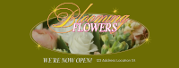 Blooming Today Floral Facebook Cover Design