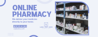 Pharmacy Delivery Facebook Cover Design