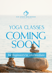 Yoga Classes Coming Flyer Image Preview