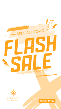 Flash Sale Promo Instagram Story Design