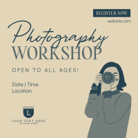Photography Workshop for All Instagram Post Design