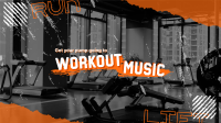 Workout Music YouTube Banner Design
