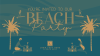 It's a Beachy Party Animation Image Preview