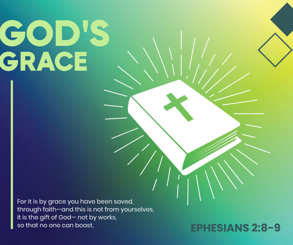 God's Grace Facebook Post Design Image Preview