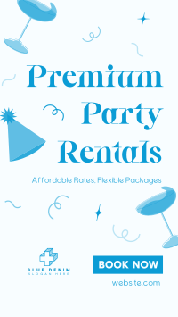 Quirky Party Rental  Instagram Reel Image Preview