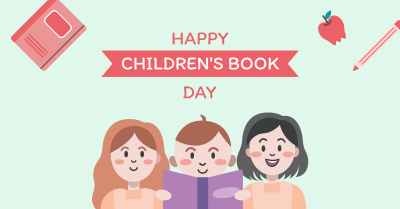Children's Book Day Facebook ad Image Preview