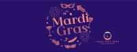 Mardi Gras Festival Facebook Cover Design