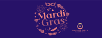 Mardi Gras Festival Facebook cover Image Preview