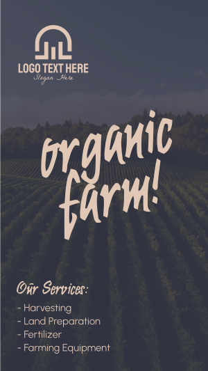 Organic Agriculture Facebook story Image Preview