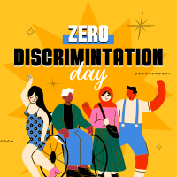 Zero Discrimination Day Linkedin Post Image Preview