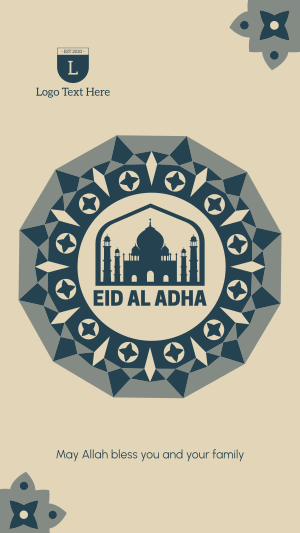 Eid Al Adha Frame Instagram story Image Preview