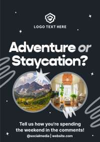 Staycation Weekend Poster Image Preview