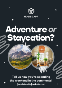 Staycation Weekend Poster Image Preview