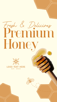 Premium Fresh Honey Instagram Story Design