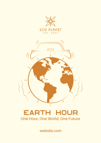 Alarm Clock Earth Poster Image Preview