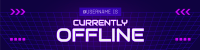 Futuristic Retro Gaming Twitch banner Image Preview