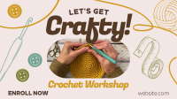 Crochet Crafts Workshop Animation Preview