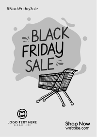Black Friday Scribble Flyer Image Preview
