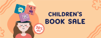 Kids Book Sale Facebook cover Image Preview